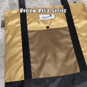 Pamole Tote Bag Tas Wanita Pria Penutup Resleting - Reta Series
