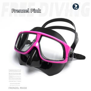 FRENZEL | Free Diving Mask Snorkel Braided Strap No Hair Pulling