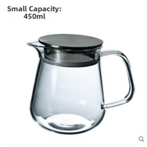Portable Heat-Resistant Glass Teapot