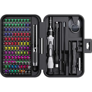 132 in 1 Precision Screwdriver Set Professional Hand Tool Kit Magnetic Torx Phillips Bits for iPhone Xiaomi Watch Camera Drone