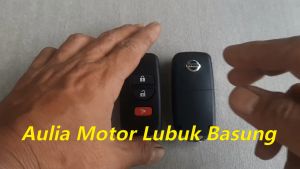 Casing Remote Kunci Lipat Flip Key Nissan Grand Livina X-Gear Xtrail Navara Teana Serena Armada dll