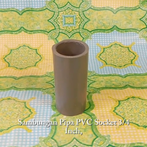 Sambungan Pipa Pvc Socket 3/4 Inch 3/4 3/4In