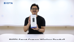 BIOTA Smart Doorbell Wireless Camera - Kamera Bel Pintu Rumah Tanpa Kabel Wireless Waterproof Door Bell