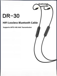 Neckband Bluetooth Cable APTX-HD LDAC Lossless 5125 IE80/500Pro 900 0.78mm CX A2DC Wireless Earphone High Quality Sound