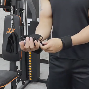 ĐAI QUẤN CỔ TAY GYM 1 CẶP | LIFTING STRAP MÓC THÉP DEADLIFT PULL UP BARBELL FITNESS