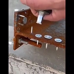 MAKITA Nail Gun Paku Tembak Fastening Gun Ramset Gun Alat Paku Tembak Beton Kayu/ Ubin Keramik/ Baja/ Dinding Semen dengan 120 pcs paku