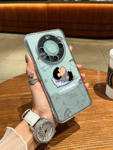 Lazy Cartoon Character Mobile Phone Case for Huawei Mate 80/70 pro Soft Silicone Shell Transparent Mens Air Womens Macaron New Model
