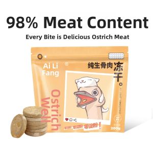 LOVE AROUND | Freeze-dried Ostrich Cat Food and Treats 40g