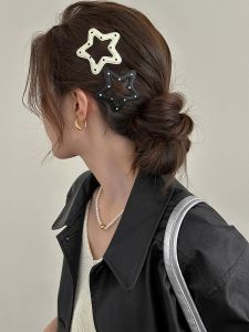 Phong Cách Hàn Quốc Polka Dot Star Cloud Bé Gái BB Clip Dễ Thương Cool Kẹp Càng Cua Phụ Kiện Tóc Chia Tay Bên Hông Thời Trang Mới