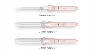 RIWA Wand Curling Iron 9 mm Two Temperature Control Hair Crimper Curl Hair Styling Tools Wave Iron Tongs For Curling Hair RB-810