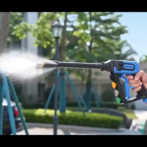 Súng Rửa Xe Cao Áp 5000PSI Khớp Nối Nhanh Kèm 5 Đầu Béc Phun Rửa Xe Vệ Sinh Sân Vườn Đa Dụng