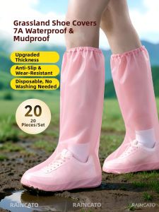 RAINCATO | Waterproof Slip-Resistant Thick Durable Rain Shoe Covers