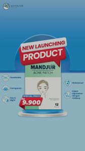 Mandjur Acne Patch - Plester Jerawat Isi 12