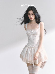 SHAOYEYAN | Đầm Ren Pháp Elegance Mùa Hè