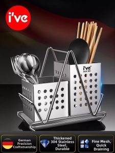 IVE | Giá Đựng Đũa Thoát Nước Inox 304 Mới