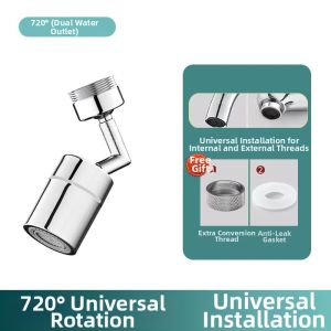 Splash Proof Rotatable Water Faucet Connector
