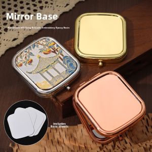DIY Portable Retro Makeup Mirror Craft Kit
