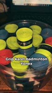 PROMO !!! GRIP KARET GONGKE / YONEX HIGH QUALITY / RAKET BADMINTON GONGKE- 1 pcs
