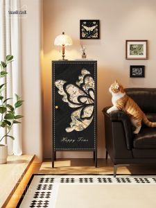 CTYLIGHTZ | Vintage Narrow Steel Storage Cabinet