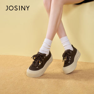 Josiny | Thick Soled Fashionable All-match Fleece-lined Female Sneaker