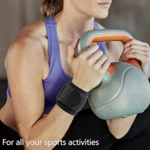Compression Wrist Wraps for Fitness Weightlifting Bodybuilding and Strength Training