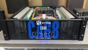 KYTAS CA68-3U Professional Amplifier 1800W × 2 Channel High Power Bridge Series 8-4 Ohms Party KTV