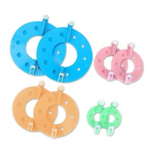 4 Sizes Pom Pom Makers for Fluff Ball Weaver Needle Craft DIY Wool Knitting Tool Set Decoration