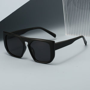 JN IMPRESSION Street shot men and women sunglasses square large frame new cross-border fashion sunglasses retro sunglasses