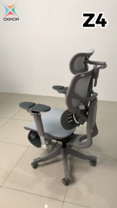 Oxihom Z4 Kursi Mesh Kursi Kantor Kursi Kerja Kursi Gaming Kursi Belajar Kursi Ergonomic Mesh Chair Sliding Backrest Headrest 4D Lumbar Ganda dapat di atur Adjustable Lumbar TPU yang dapat menyimpan suhu dingin