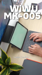 BAO DA Bàn phím IPAD A16 Gen 11 NAM CHÂM TỪ TÍNH WIWU COMBO 3IN1 MK-005 – ĐẲNG CẤP BẢO VỆ TOÀN DIỆN