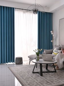 [1PC] Borong365 90% Blackout Curtain Vienna Jacquard Weave Curtain Langsir Tingkap Pintu Blackout Hook Ring Curtain