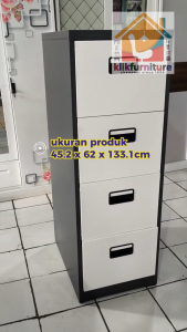 Filing Cabinet Besi 4 Laci SMD4 Lemari Arsip File Besi Kantor Office