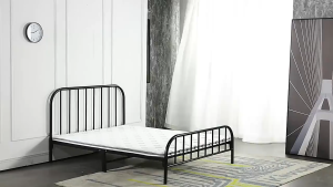 Giường Sắt 1-1.8m Với Thanh Đỡ Bằng khung giường sắt Thép metal platform bed frame khung giường