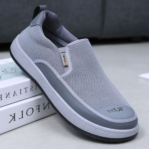 2025 mens summer new casual sports lightweight breathable comfortable fashion outdoor anti-slip shoes slip-on casual shoes