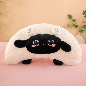 JIFANPAUL | Cute Black & White Sheep Plush Pillow