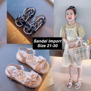 (LOLI-JKT) YN-289 SANDAL ANAK CEWEK KEREN PITA HOLOW OUT SIZE 21-30