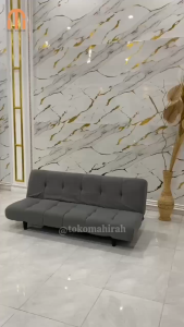 SOFA BED MINIMALIS PREMIUM 160CM FREE 2 BANTAL