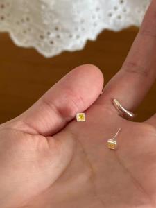 ต่างหูรูปทรงกลมประดับเพชรเทียมเงินแท้ 999 สำหรับผู้หญิง เครื่องประดับหูแบบเรียบง่ายหรูหรา ขนาดเล็ก สไตล์เกาหลี