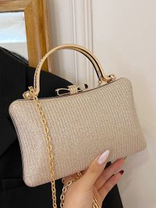 Túi Xách Tay Dạ Hội Thời Trang Mới 2024 Túi Xách Cầm Tay Lấp Lánh Túi Xách Đeo Chéo Vai Đơn Thời Trang Túi Xách Đính Hạt Cho Phụ Nữ