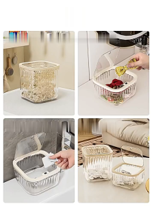 BabyShop-C1330 Laci Box Organizer Transparan Aestethic / Kotak Penyimpanan Drawer Storage Box