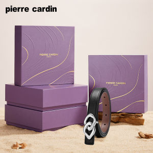 Pierre Cardin | Dây Nịt Da Bò Trang Trí Hai Mặt
