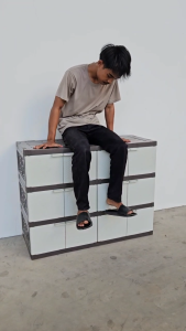 AKAKO lemari pakaian serbaguna/lemari tv dan buffet tv/lemari serbaguna murah quatre/4 pintu/1 susun  2 susun  3 susun