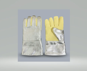 ถุงมืออลูมิไนซ์/เคฟล่ากันความร้อน 500 องศา 12" รุ่น LV5002-3550C (1คู่)