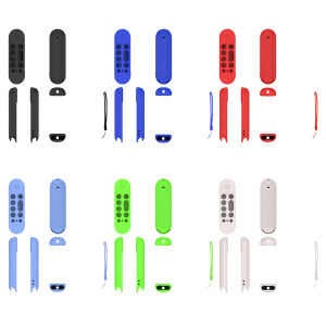 Chống sốc Silicone từ xa tay áo cho Google TV Streamer 4k điều khiển từ xa bằng giọng nói linh hoạt và thoải mái bảo vệ bìa cho Google TV