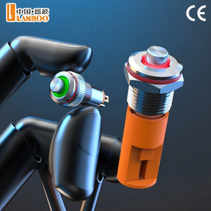 LANBOO | Reset Self-Locking Bouncing Miniature Switch with LED