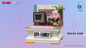 Kalos Block 33005 Spy x Family Anya Forger Bluetooth Speaker Gift Decoration Building Brick Toy