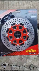 Piringan Depan Mio Soul-Xeon Xride 115-NOUVO 260 mm Piringan Besar Plus Breket Mio Smile/Mio Sporty/Mio Soul/Xeon DLL Baut 4