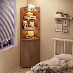 CHIZHIDU | Wooden Corner Shelf