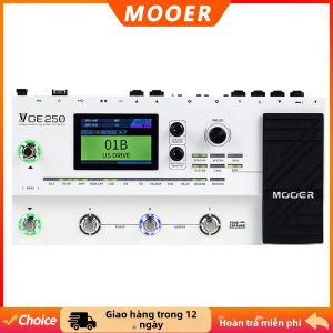 Mooer | Bàn Đạp Hiệu Ứng Guitar MOOER GE250 Bộ Xử Lý Amply Đa Mô Hình Với 70 Mẫu Amply 180 Hiệu Ứng Looper 70 Giây Bàn Đạp Amply Kỹ Thuật Số 32 IR Dành Cho Thu Âm Và Biểu Diễn Trực Tiếp