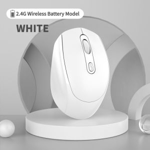 NexusClick Ergonomic Optical Gaming MouseBluetooth Silent Click Wireless Mice Adjustable DPI Battery Powered for Computer Work